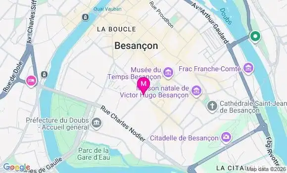 Localisation Centre de Santé la Garde