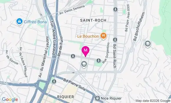 Localisation Centre de Santé Polyvalent Vauban
