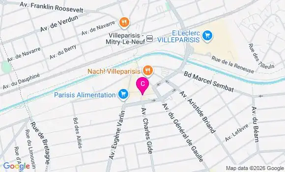 Localisation Centre de Santé Dentaire Oralexpert