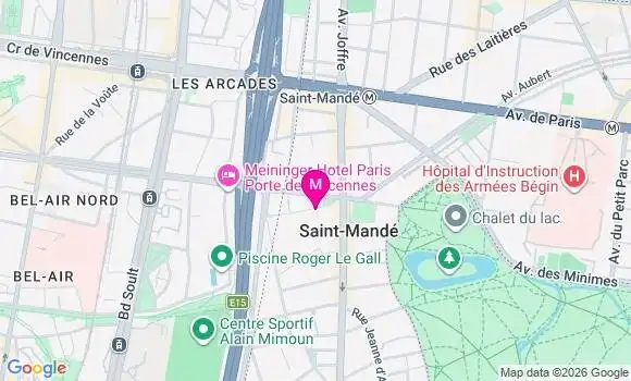 Localisation Centre de Santé Val Consult