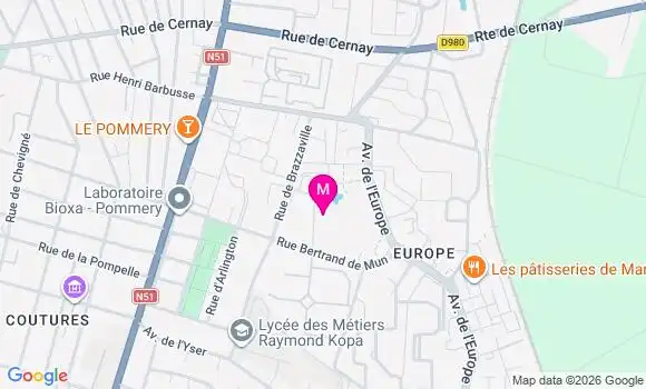 Localisation Ehpad Jean d