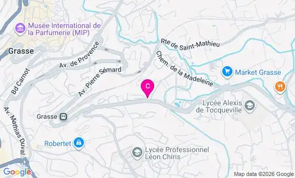 Localisation Centre Médico Dentaire Didon Grasse
