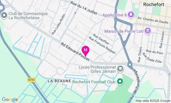 Localisation Ehpad Les Jardins d