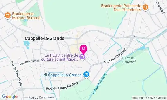 Localisation Maison Nord Santé des Flandres