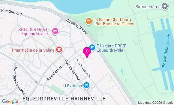 Localisation Centre de Santé Médicobus Cotentin