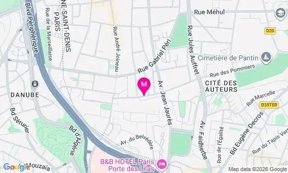 Localisation Centre de Santé Médical du Sommeil et Med Bucco Dent