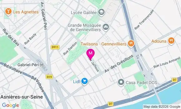Localisation Ehpad La Maison des Cytises