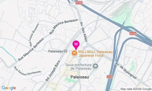 Localisation Centre de Santé Médico Dentaire de Palaiseau