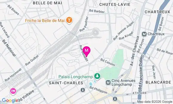 Localisation Ehpad Résidence Longchamp