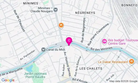 Localisation Cabinet Dentaire Toulouse Matabiau