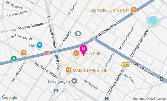 Localisation Centre de Santé Médico Dentaire Chanzy