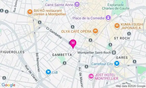 Localisation Centre de Santé Gammesante