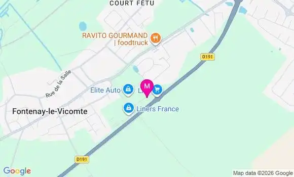 Localisation Centre de Santé Dentaire et d