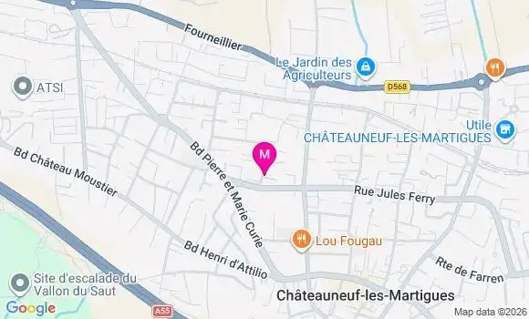 Localisation Ehpad Résidence Jardins de Valtrede