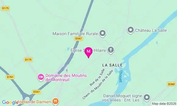 Localisation Ehpad Résidence les Coquelicots