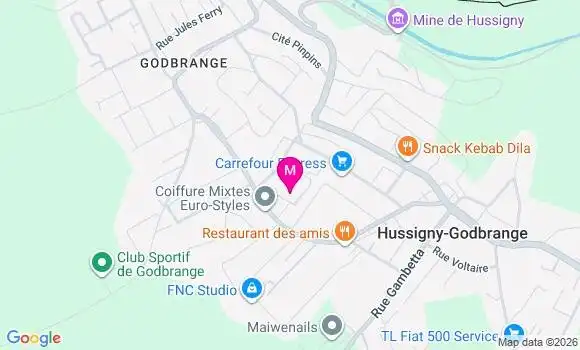 Localisation Ehpad La Maison des Cerisiers