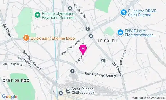 Localisation Centre de Santé Aimv Site Soleil