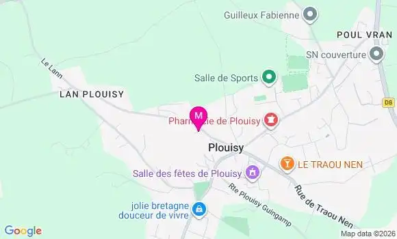 Localisation Ehpad Mutualiste la Colline
