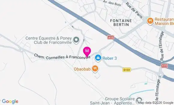 Localisation Ehpad Korian Montfrais