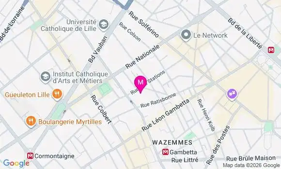 Localisation Ehpad Saint Jean
