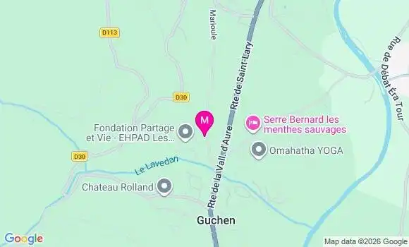 Localisation Ehpad Les Logis d