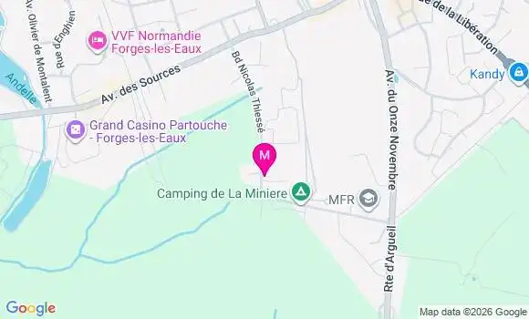 Localisation Ehpad Fondation Beaufils