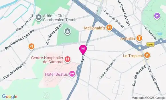 Localisation Ehpad Pavillon Saint Julien