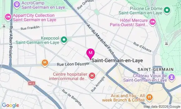 Localisation Centre de Santé Médico Dentaire Sgl