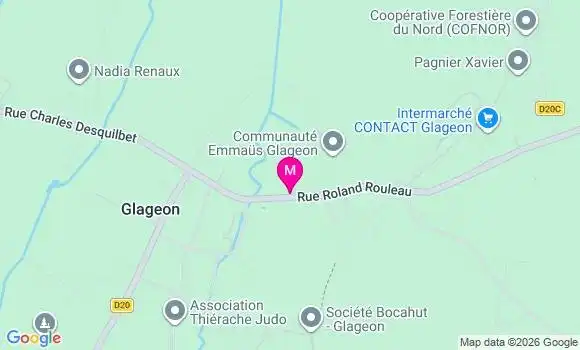 Localisation Maison Nord Santé Avesnois