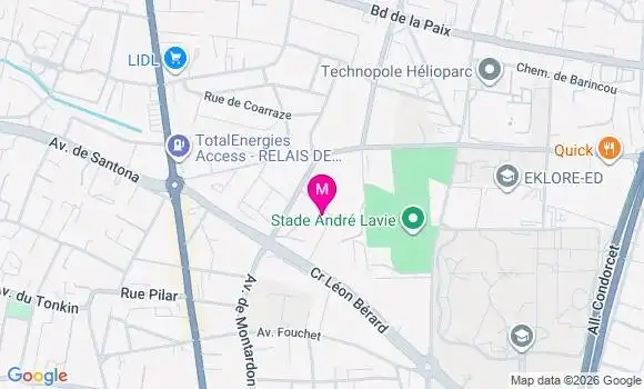 Localisation Ehpad Nouste Soureilh