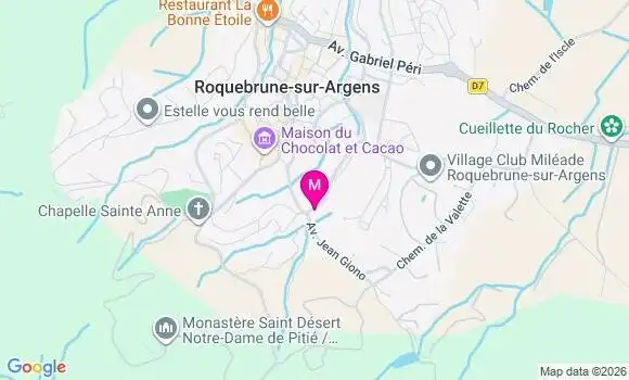 Localisation Ehpad La Maison des Micocouliers