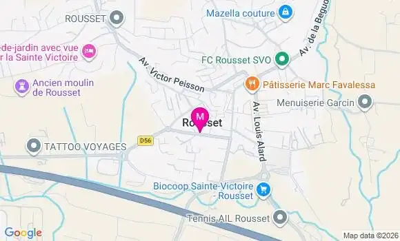 Localisation Ehpad Résidence la Provencale
