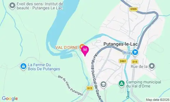 Localisation Ehpad Résidence Pierre Noal Putanges