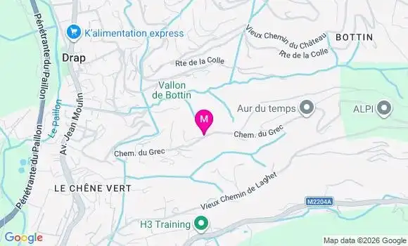 Localisation Ehpad Résidence Messidor