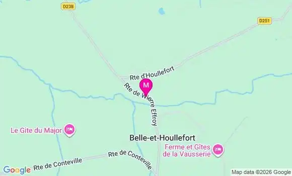 Localisation Ehpad La Domaniale