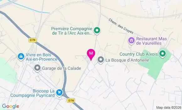 Localisation Ehpad La Bosque d
