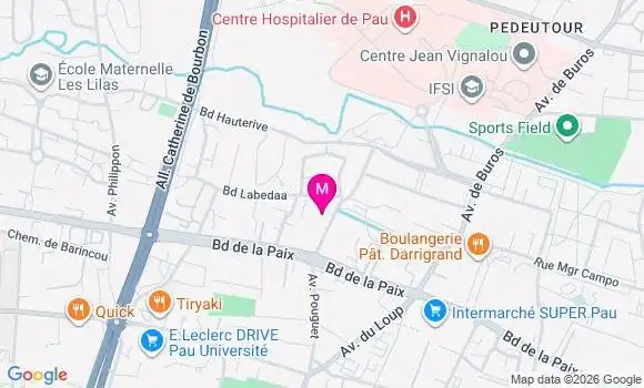 Localisation Ehpad Résidence la Belle Anglaise