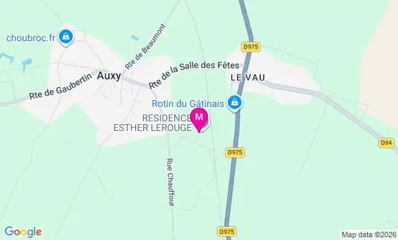 Localisation Ehpad Esther Lerouge