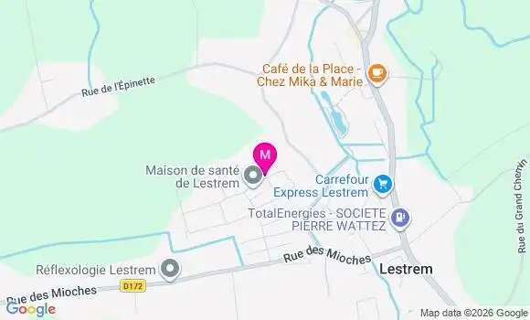 Localisation Ehpad Antoine de Saint Exupéry