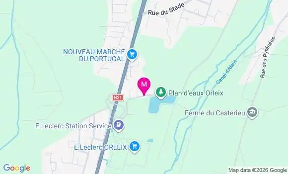 Localisation Ehpad Les Jardins d