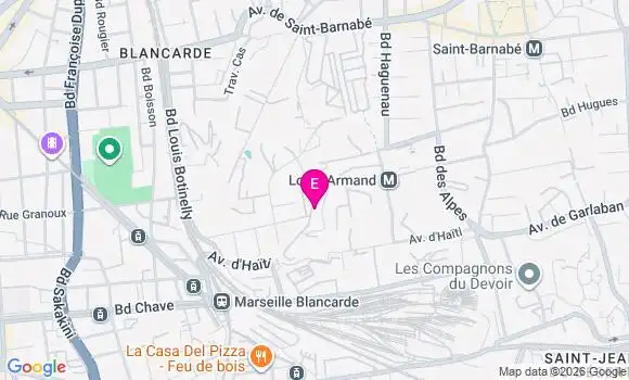 Localisation Ehpad les Jardins D