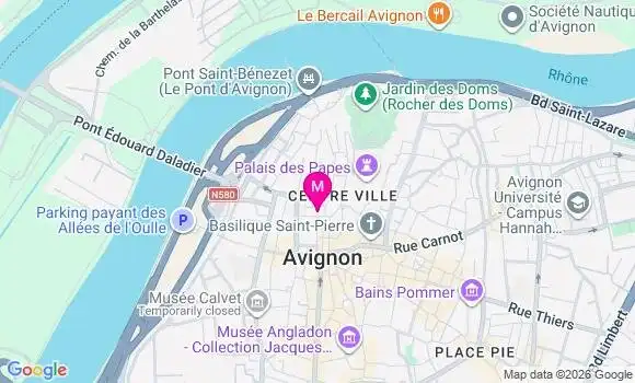 Localisation Reseau Départemental de Santé 84