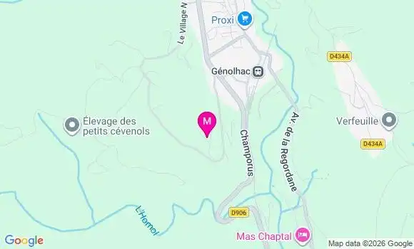 Localisation Ehpad Résidence Champorus