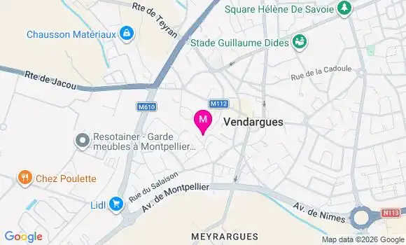 Localisation Ehpad Le Mas de Marguerite
