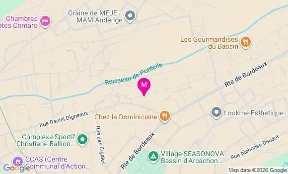 Localisation Ehpad La Maison des Cotonniers