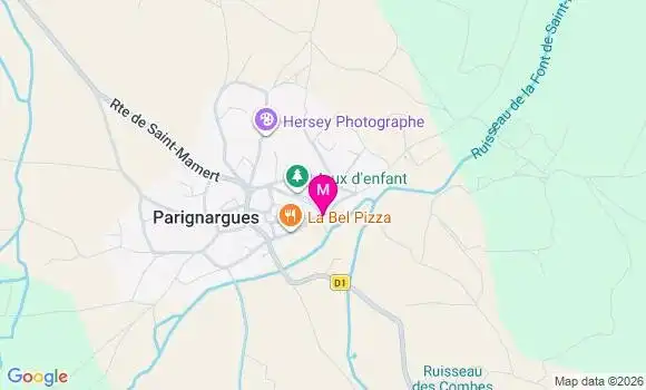 Localisation Résidence Chateau Notre Dame