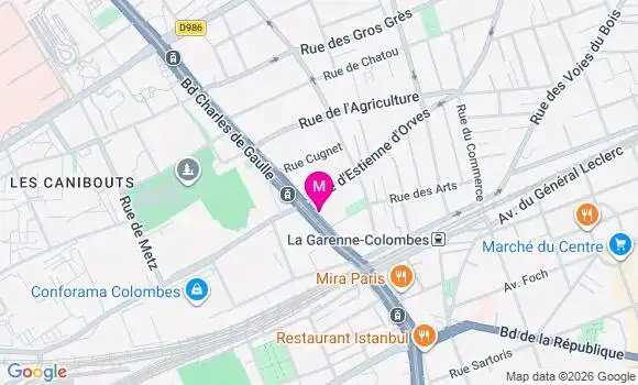 Localisation Centre Mediplus Santé