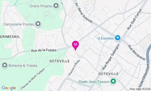 Localisation Ehpad Le Gros Hetre Chpc