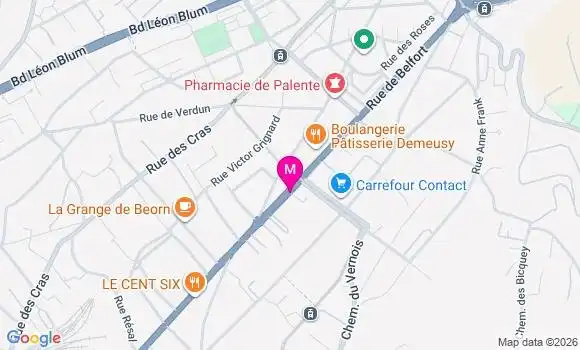 Localisation Ehpad La Retraite les 7 Collines