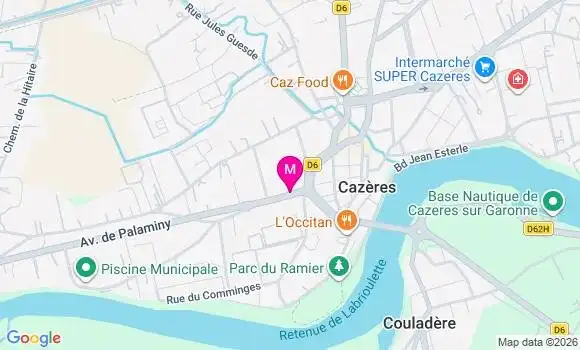 Localisation Ehpad Jeanne Penent
